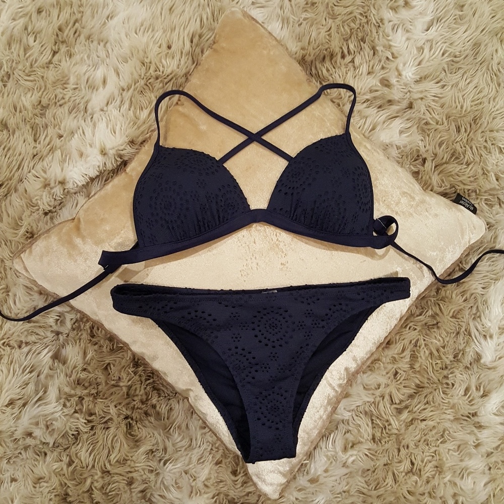 Aerie Navy bikini